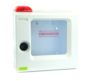 Pris på hjertestarter - Vægskab til AED - Førstehjælp og Førstehjælpsudstyr